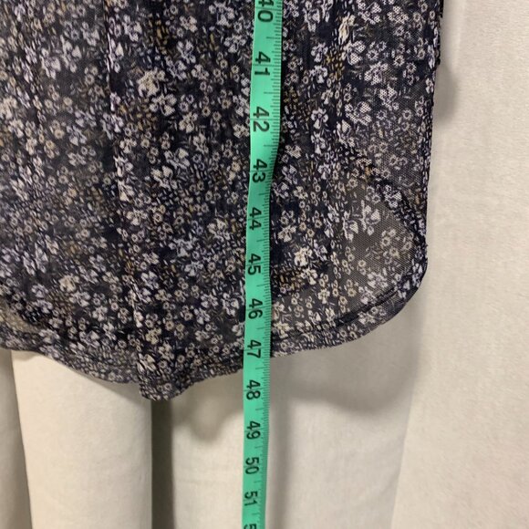 Blue Floral Lined Summer Jumpsuit - Picture 5 of 8